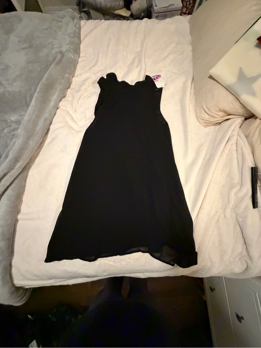Dainty Hooligan Black Sleeveless Shift Dress